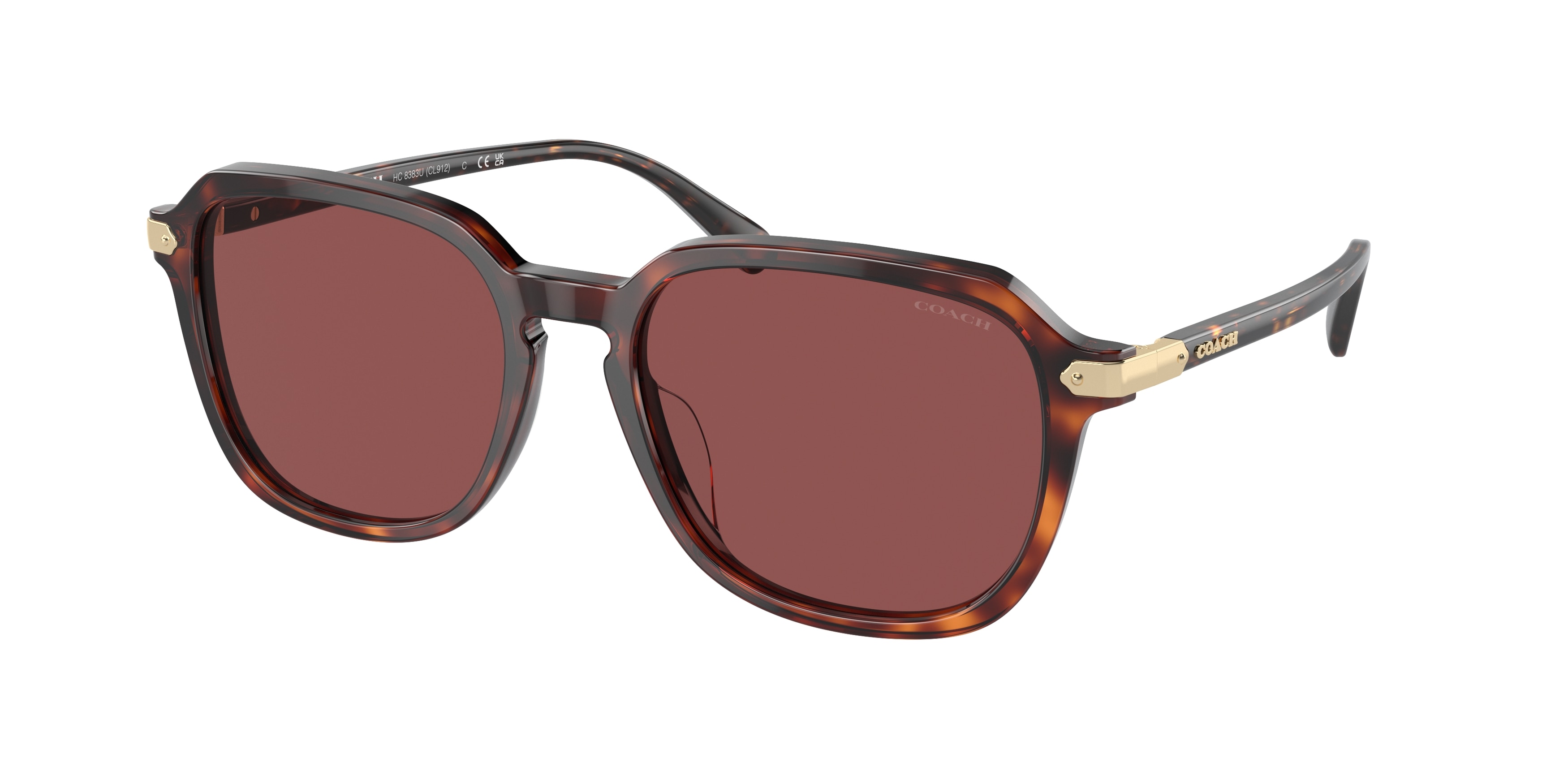 Coach HC8383U CL912 579875 Gafas De Sol Para Hombre Tortoiseshell-image